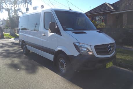 White 2018 Mercedes-Benz Sprinter Van 316Cdi Vs30 Mwb Rwd High Roof