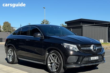 Black 2016 Mercedes-Benz GLE350 Coupe D 4Matic