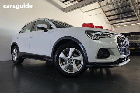 White 2023 Audi Q3 Wagon 35 Tfsi