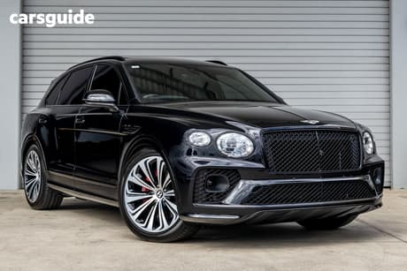 Black 2022 Bentley Bentayga Wagon V8