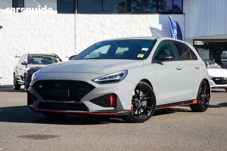 Grey 2026 Hyundai I30 Hatchback N
