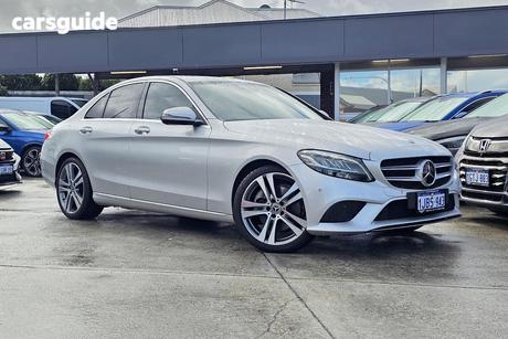 Silver 2020 Mercedes-Benz C300 Sedan