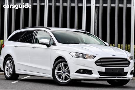 White 2015 Ford Mondeo Wagon Ambiente