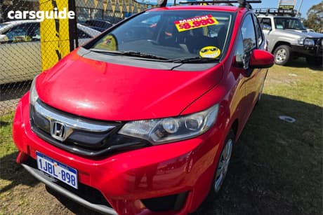 Red 2016 Honda Jazz Hatchback Vti