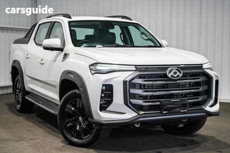 White 2024 LDV T60 Double Cab Utility Max Luxe (4X4)