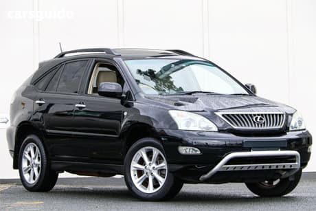 Black 2007 Lexus RX350 Wagon Sports Luxury