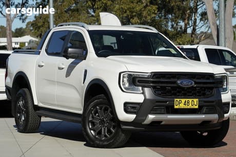 White 2025 Ford Ranger Double Cab Pick Up Wildtrak X 2.0 (4X4)