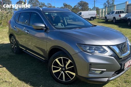 Silver 2021 Nissan X-Trail Wagon Ti (4Wd)