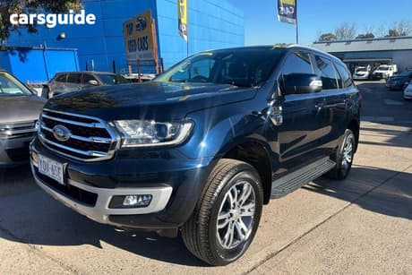 Blue 2020 Ford Everest Wagon Trend (Rwd 7 Seat)