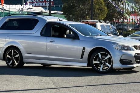 Silver 2016 Holden UTE Utility Sv6 Black Edition