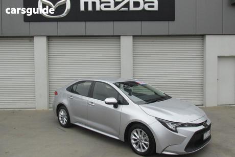 Silver 2021 Toyota Corolla Sedan Ascent Sport