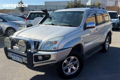 Silver 2004 Toyota Landcruiser Prado Wagon Gxl (4X4)