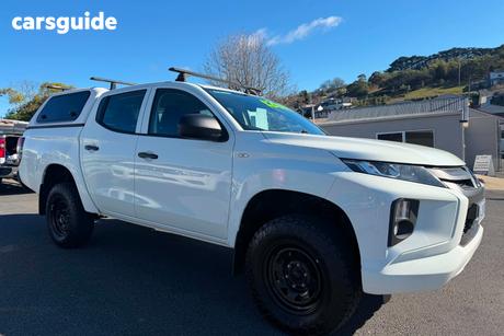White 2021 Mitsubishi Triton Double Cab Pick Up Glx Adas (4X4)