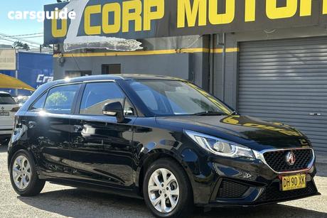 Black 2023 MG MG3 Hatchback Core