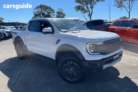 White 2023 Ford Ranger Double Cab Pick Up Raptor 3.0 (4X4)