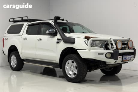 White 2015 Ford Ranger Dual Cab Utility Xlt 3.2 (4X4)