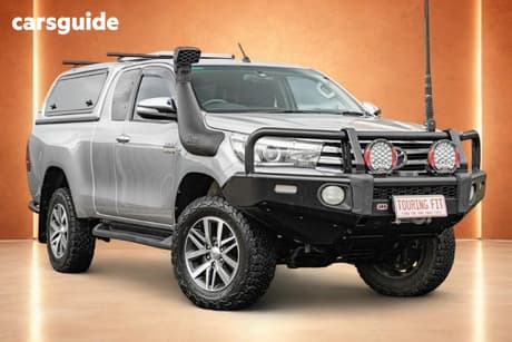 Silver 2016 Toyota Hilux X Cab Utility Sr5 (4X4)