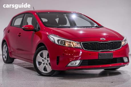 Red 2018 Kia Cerato Hatchback S (Av)