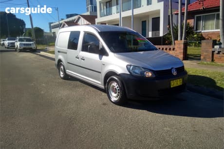 Silver 2013 Volkswagen Caddy Commercial TDI250 F