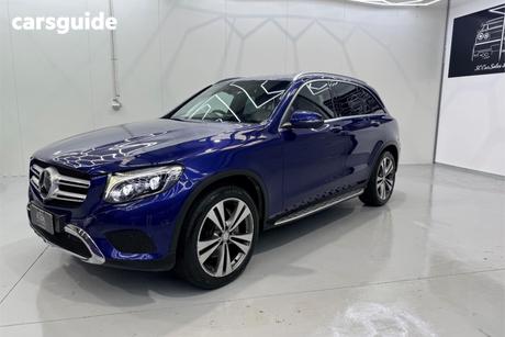 Blue 2016 Mercedes-Benz GLC250 Wagon D