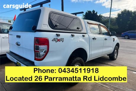 White 2018 Ford Ranger Crew Cab Utility Xl 3.2 (4X4)
