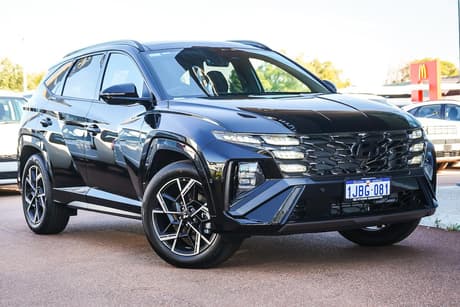 Black 2026 Hyundai Tucson Wagon Premium N Line Hybrid (Awd)