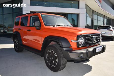 Orange 2026 GWM Tank 300 Wagon Ultra Phev