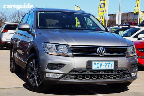 Silver 2017 Volkswagen Tiguan Wagon 132 Tsi Comfortline