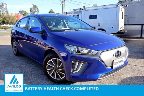 Blue 2022 Hyundai Ioniq Hatchback Electric Elite