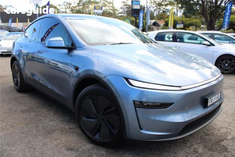 Blue 2025 Tesla Model Y Wagon Premium Rwd