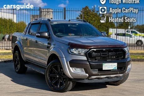 Silver 2016 Ford Ranger Dual Cab Pick-up Wildtrak 3.2 (4X4)