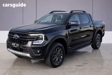 Black 2025 Ford Ranger Double Cab Pick Up Wildtrak 2.0 (4X4)