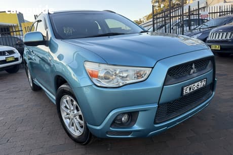 Blue 2012 Mitsubishi ASX Wagon (4Wd)