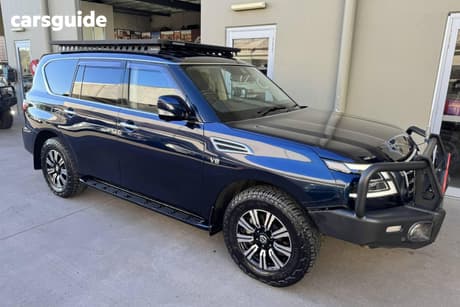 Blue 2019 Nissan Patrol Wagon Ti (4X4)