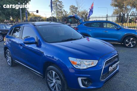 Blue 2014 Mitsubishi ASX Wagon Xls (2Wd)