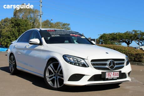 White 2020 Mercedes-Benz C300 Sedan