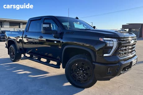 Black 2024 Chevrolet Silverado HD Ute Tray LTZ PREMIUM W/TECH PACK 4X4
