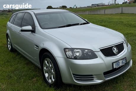 Silver 2012 Holden Commodore Sportswagon Omega