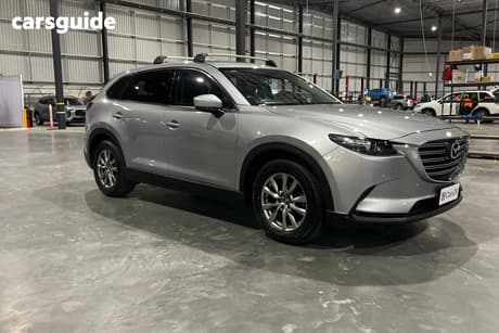 Silver 2018 Mazda CX-9 Wagon Touring (Awd)