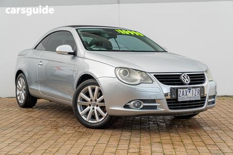 Silver 2007 Volkswagen EOS Convertible 2.0 Tdi