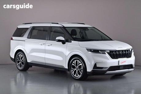 White 2021 Kia Carnival Wagon Si