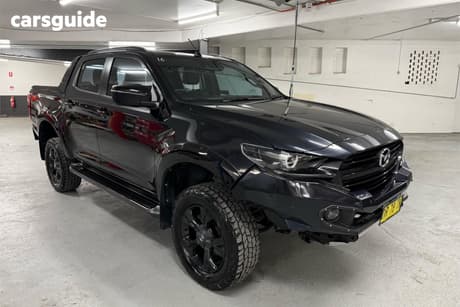 Blue 2022 Mazda BT-50 Dual Cab Pick-up Sp (4X4)