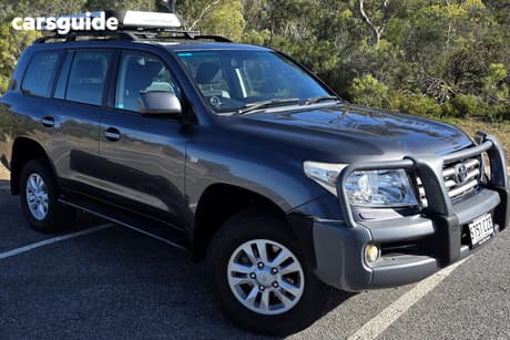 Grey 2008 Toyota Landcruiser Wagon Sahara (4X4)