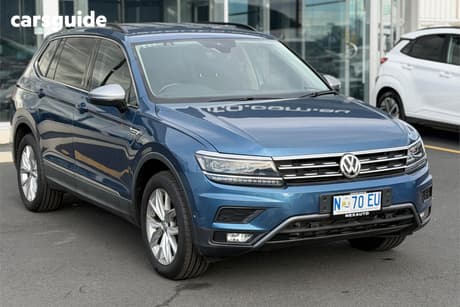 Blue 2021 Volkswagen Tiguan Wagon Allspace 162 Tsi Proline