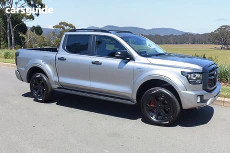 Silver 2026 GWM Cannon Alpha Dual Cab Utility Ultra (4X4)