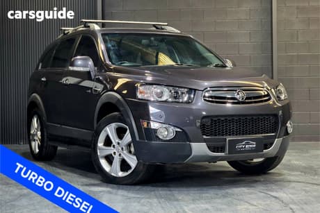 Grey 2012 Holden Captiva Wagon 7 Lx (4X4)