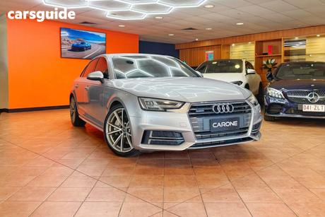 Silver 2016 Audi A4 Sedan 2.0 Tfsi Quattro S Tronic Spt