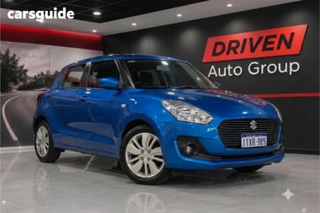 Blue 2017 Suzuki Swift Hatchback Gl Navigator