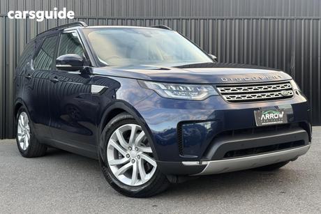 Blue 2017 Land Rover Discovery Wagon Td6 Hse