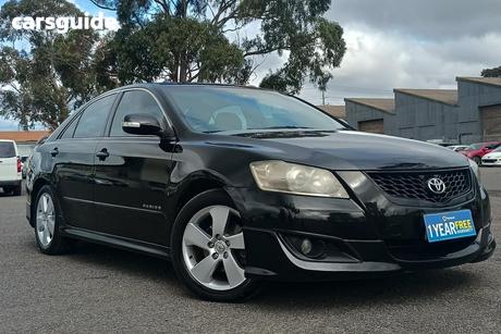 Black 2007 Toyota Aurion Sedan Sportivo Sx6